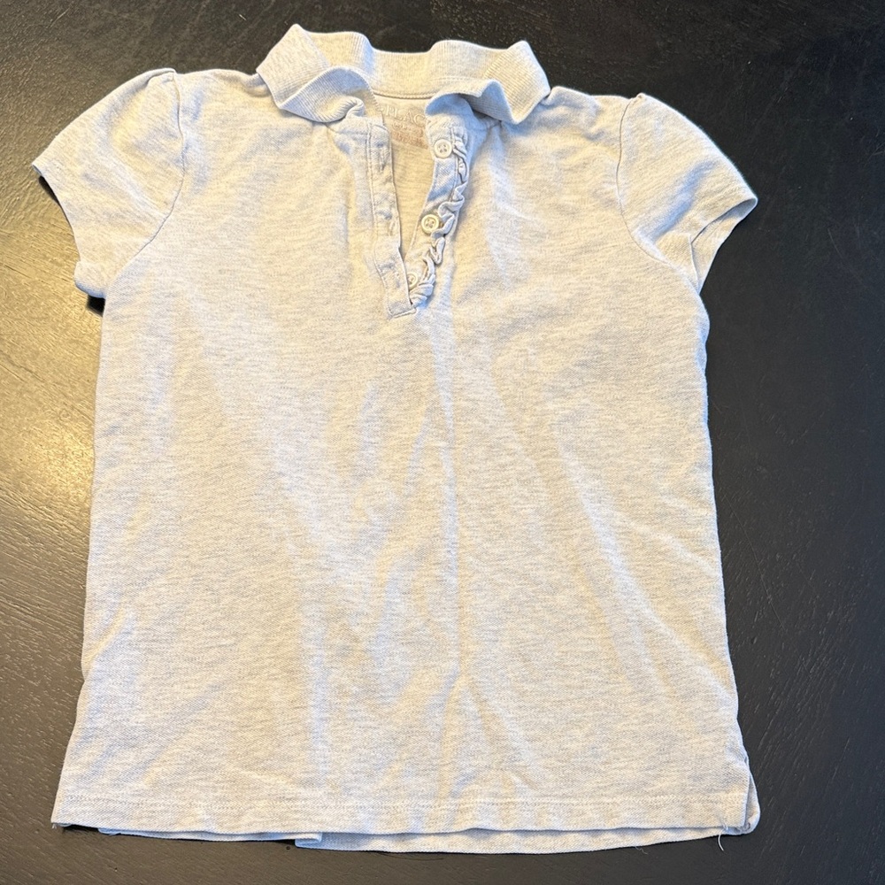 Place Light Gray Kids Polo Shirt